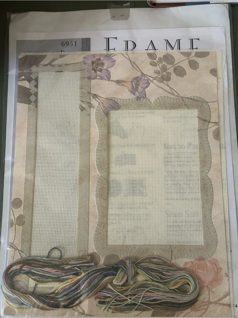 Dimensions Frame a Name 6951 Cross Stitch Kit Bless this House NEW